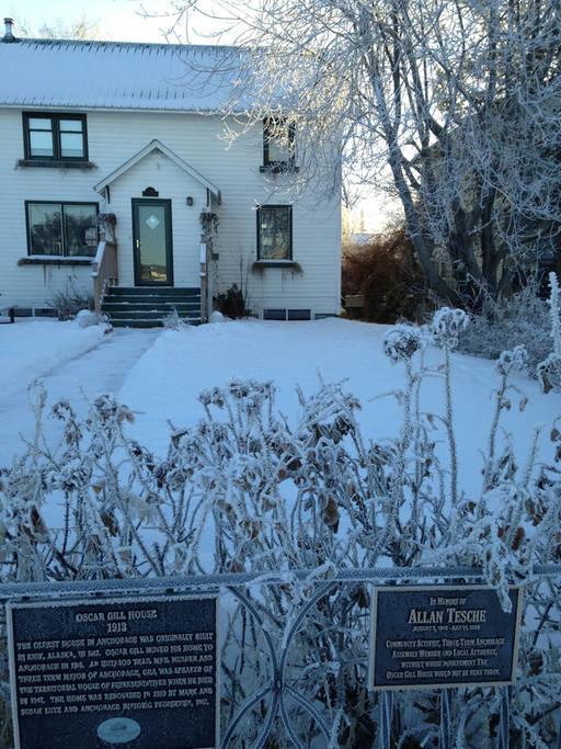 The Oscar Gill House Bed & Breakfast Anchorage Luaran gambar